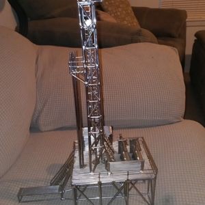 Detailed Oil Derrick